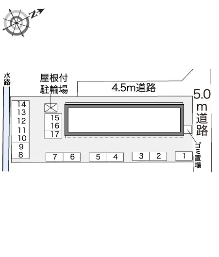 四日市市東日野町 月極駐車場